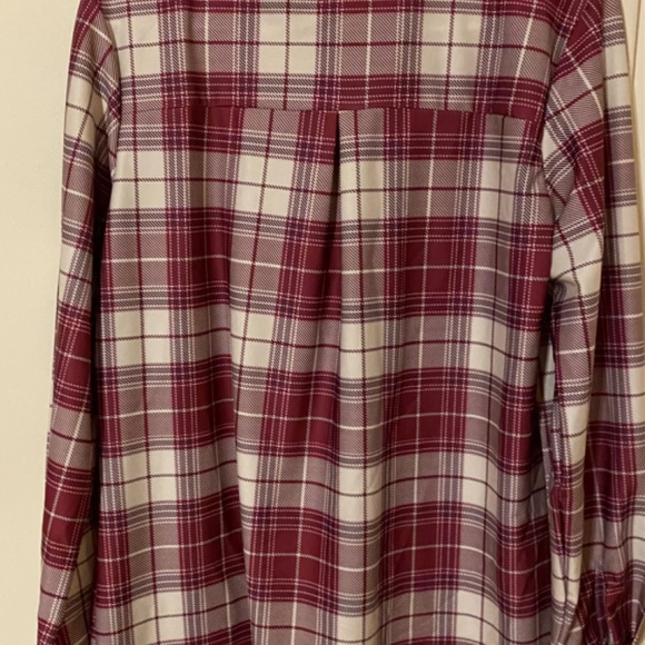 Plaid button tunic - Picture 4 of 7
